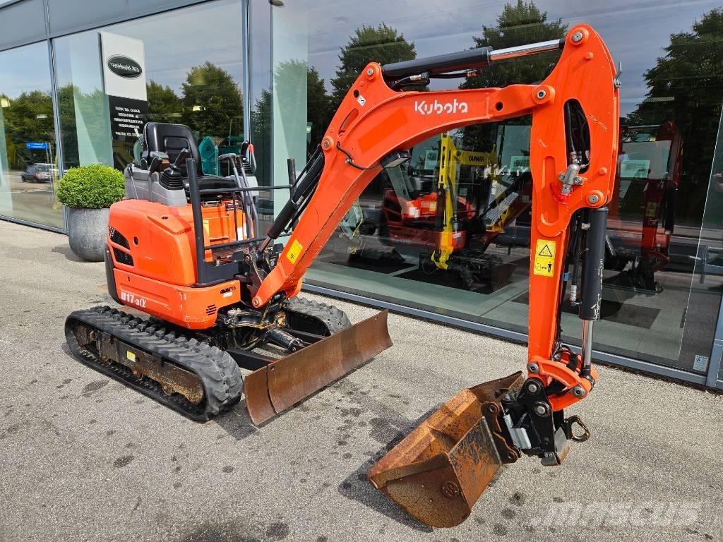 Kubota u17-3a Mini bagri <7t