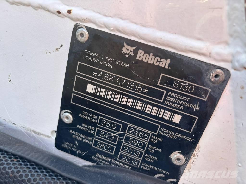 Bobcat S 130 Skid steer mini nakladalci