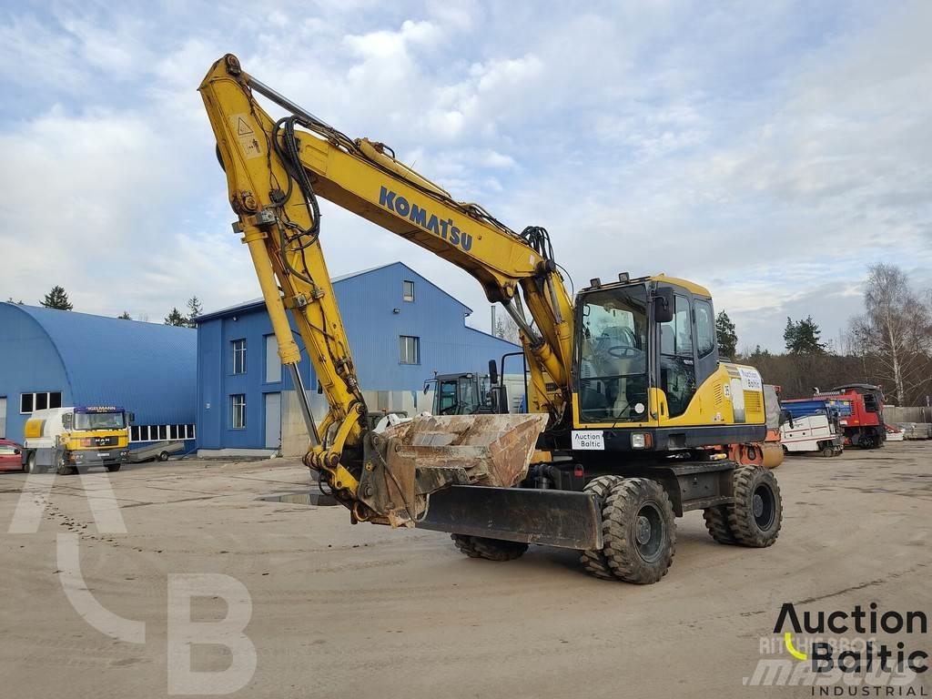 Komatsu PW160-7 Bagri na kolesih