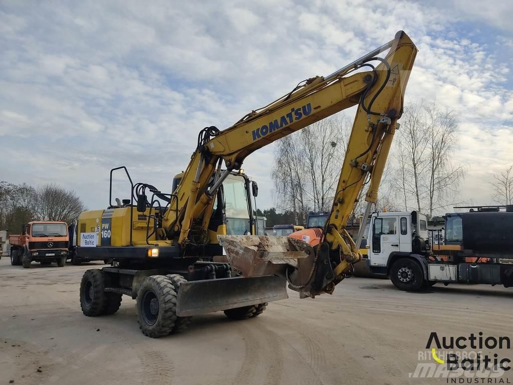 Komatsu PW160-7 Bagri na kolesih