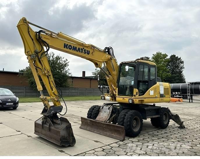 Komatsu PW 160-7E0 Bagri na kolesih