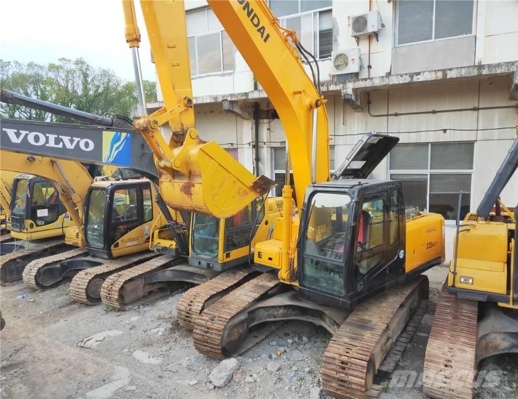 Hyundai R225LC-7 Bagri goseničarji
