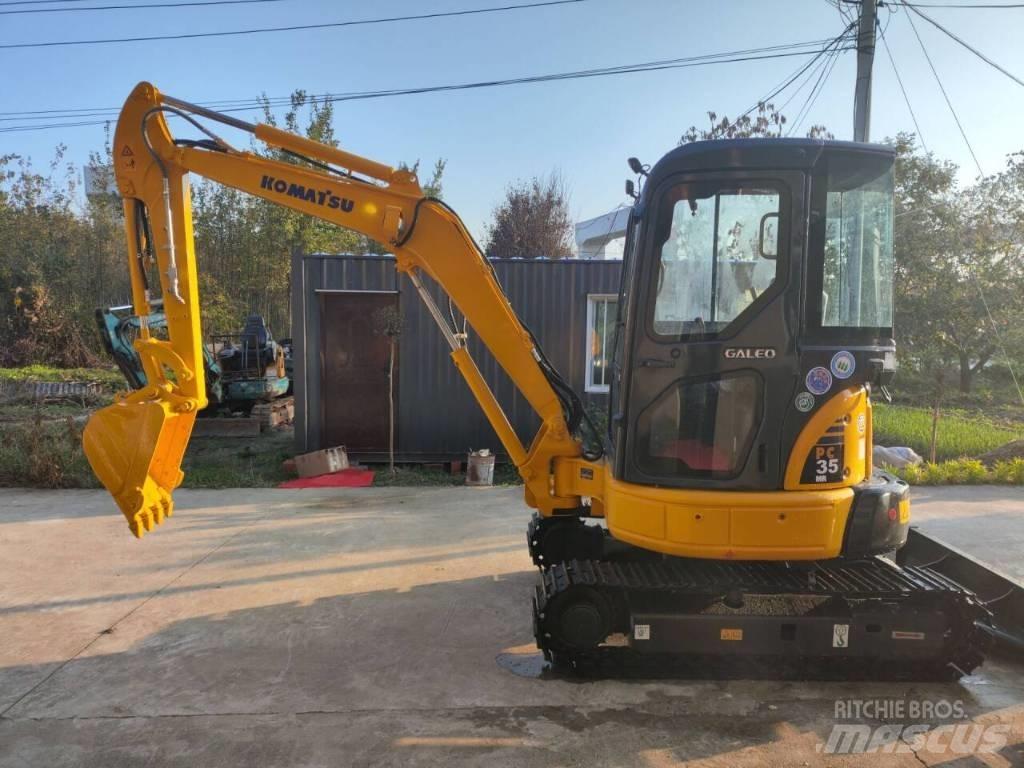 Komatsu PC 35 MR Mini bagri <7t