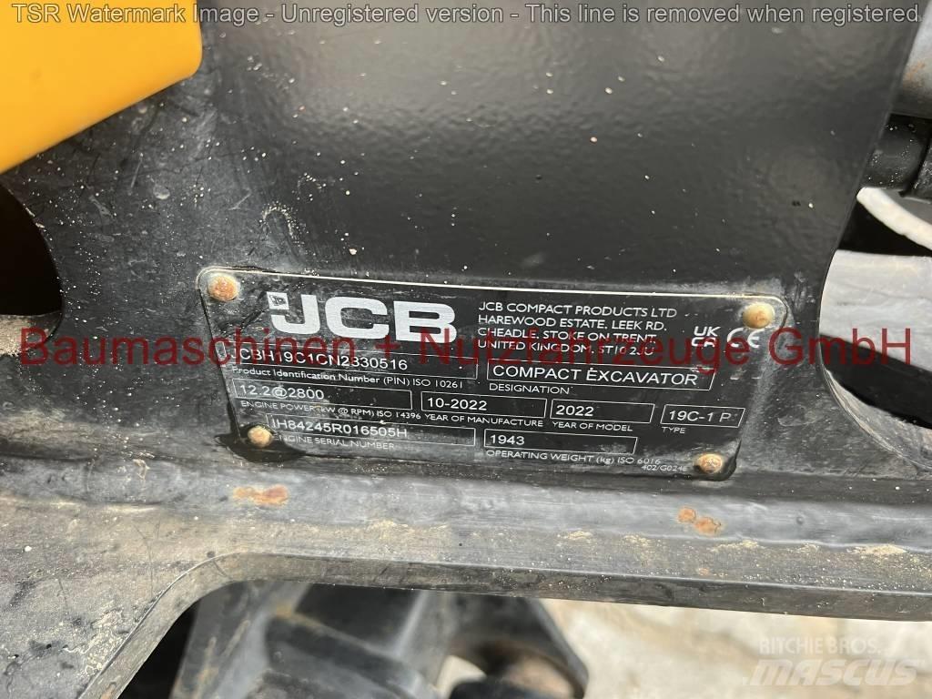 JCB 19C -gebraucht- Mini bagri <7t