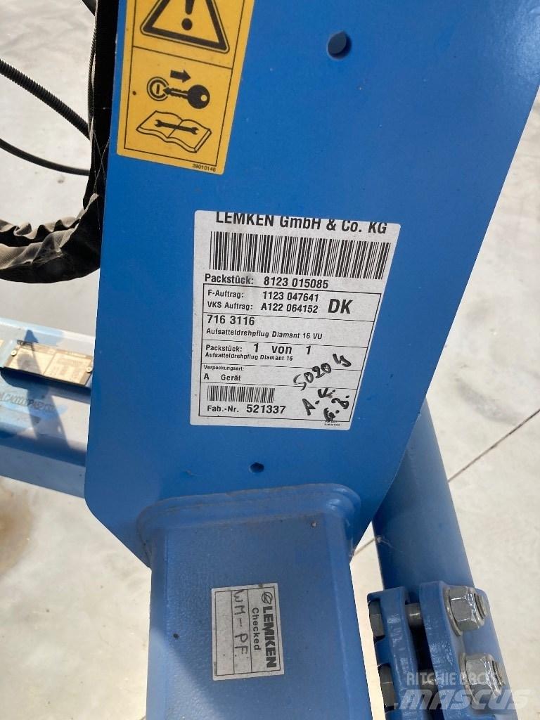 Lemken Diamant 16 Obračalni plugi