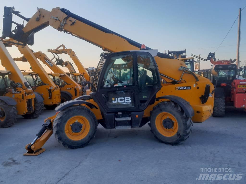 JCB 540-140 Teleskopski viličarji