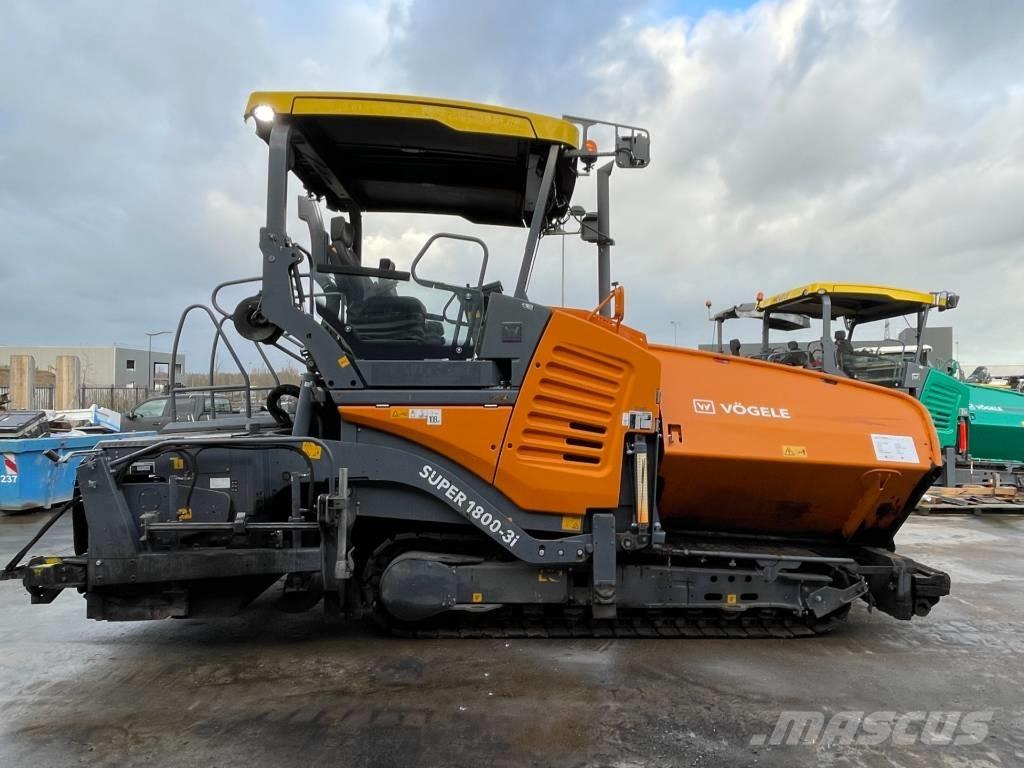 Vögele SUPER 1800-3I Asfaltni finišerji