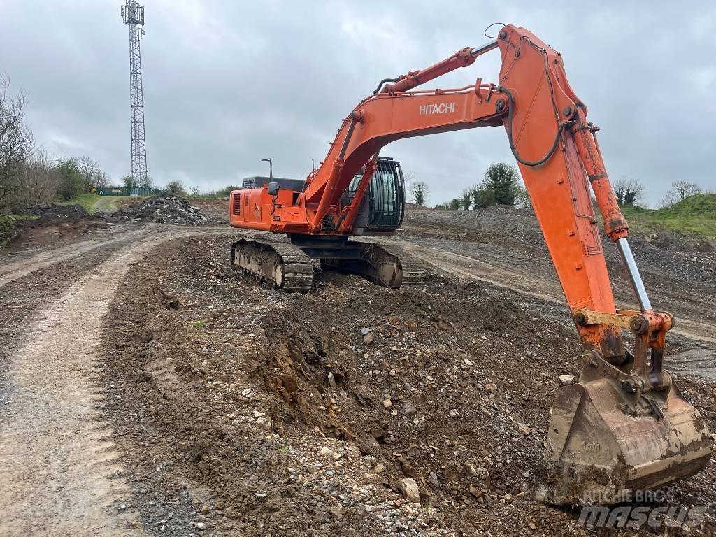 Hitachi Zaxis 450 LC Bagri goseničarji