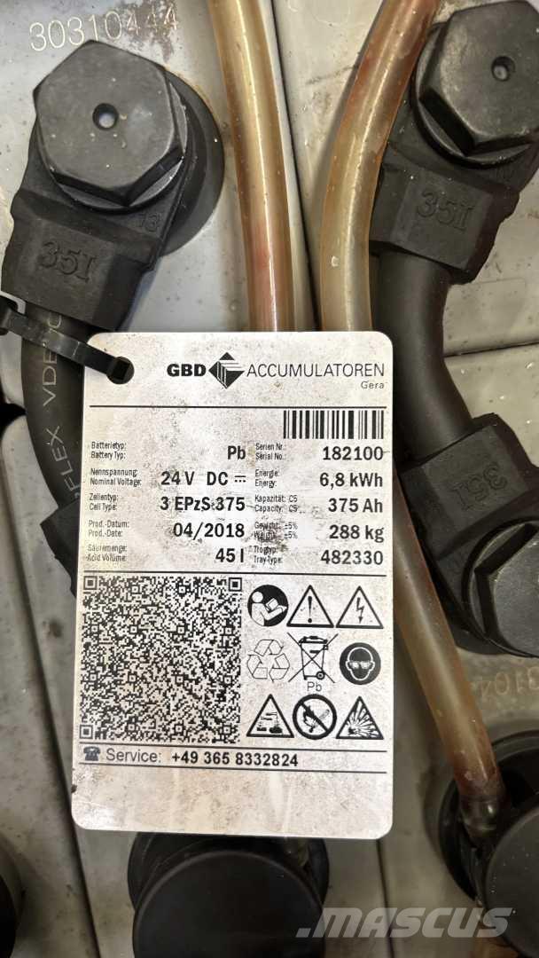 Linde L16 Ročni električni viličar