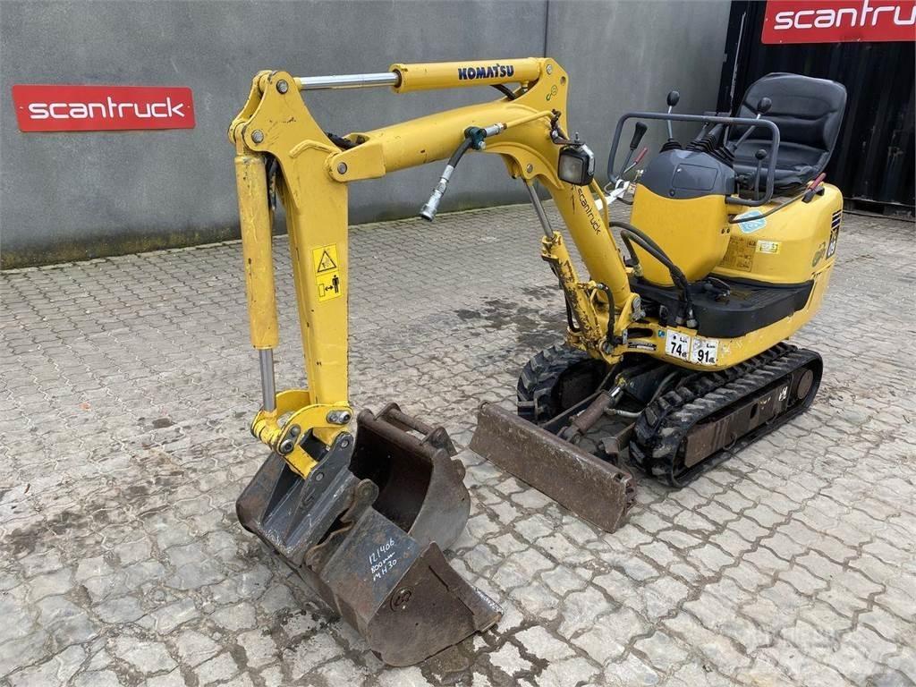 Komatsu PC09-1 Bagri na kolesih