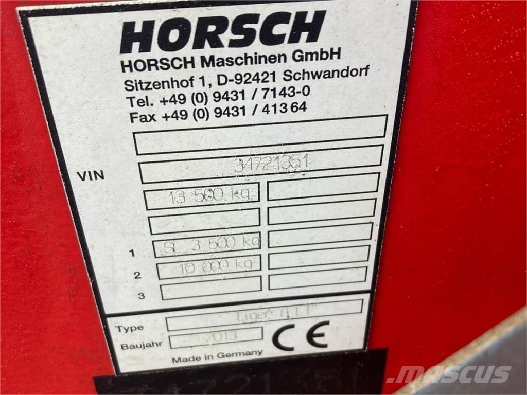 Horsch Tiger 8 LT Kultivatorji