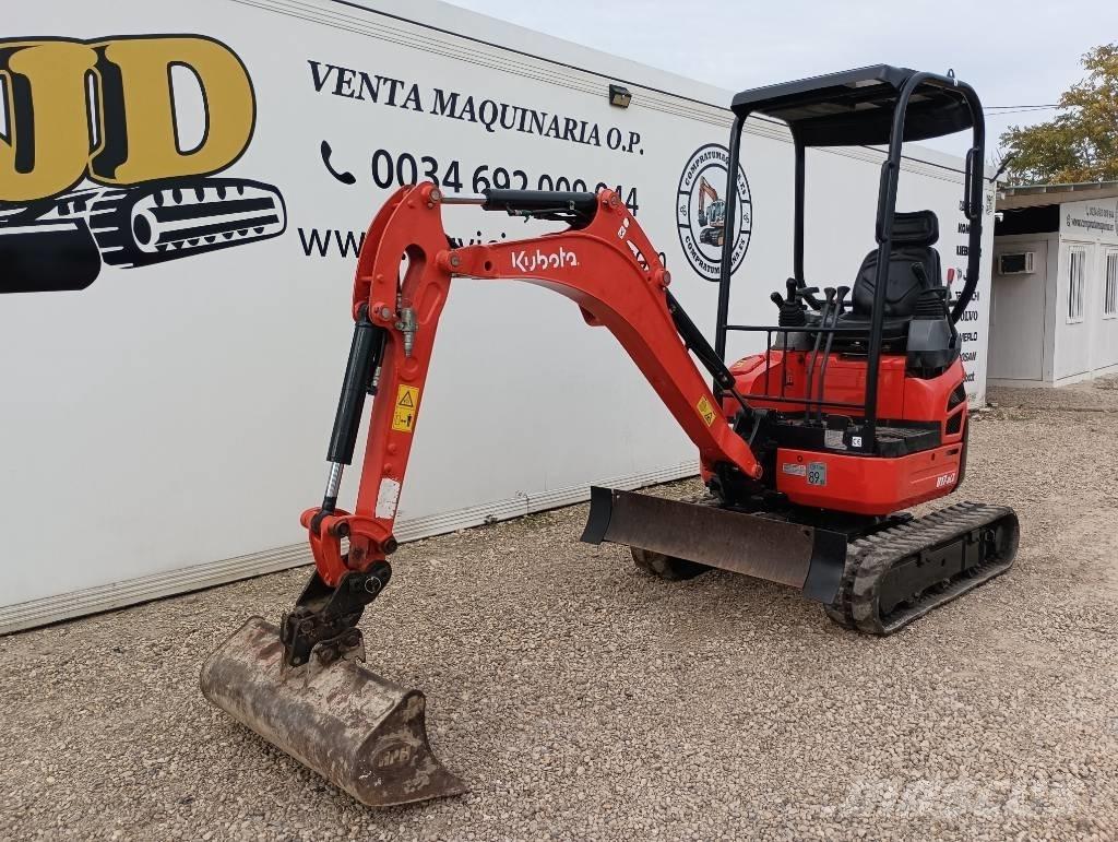 Kubota U 17-3 Mini bagri <7t