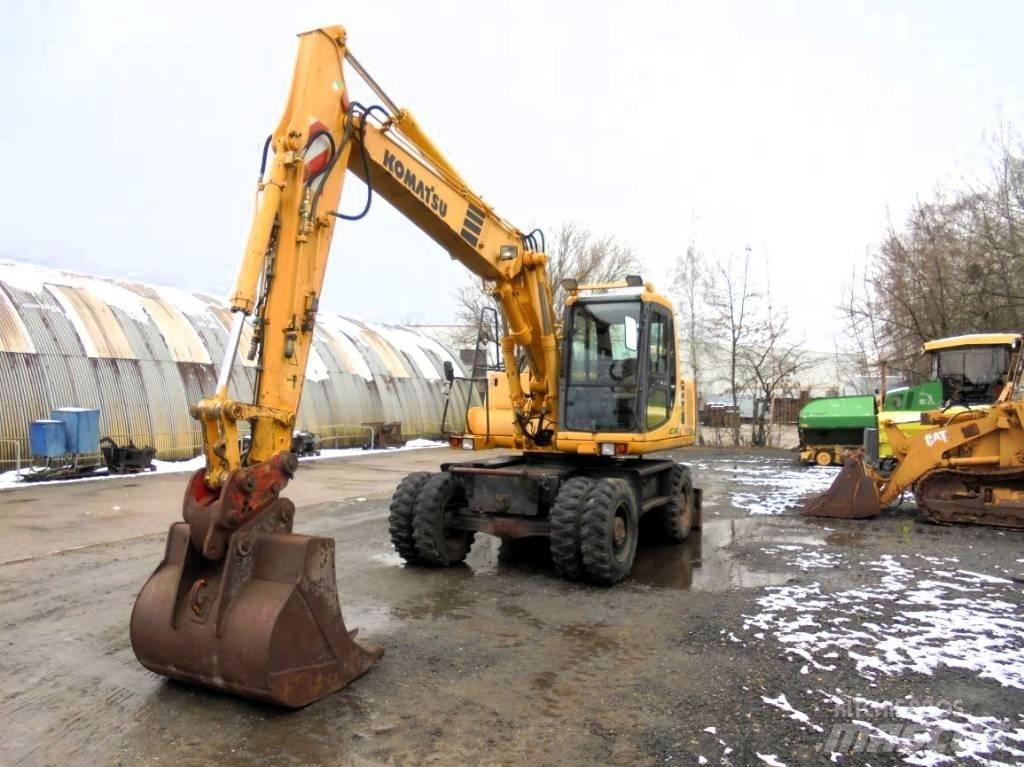 Komatsu PW 130ES-6K Bagri na kolesih