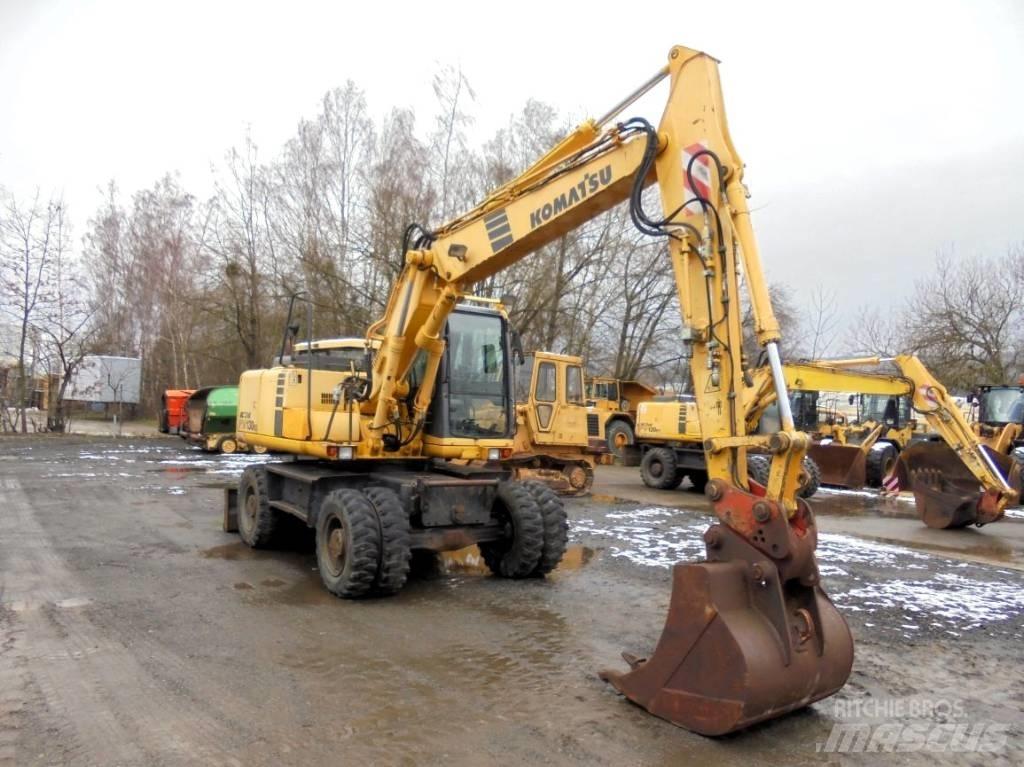 Komatsu PW 130ES-6K Bagri na kolesih