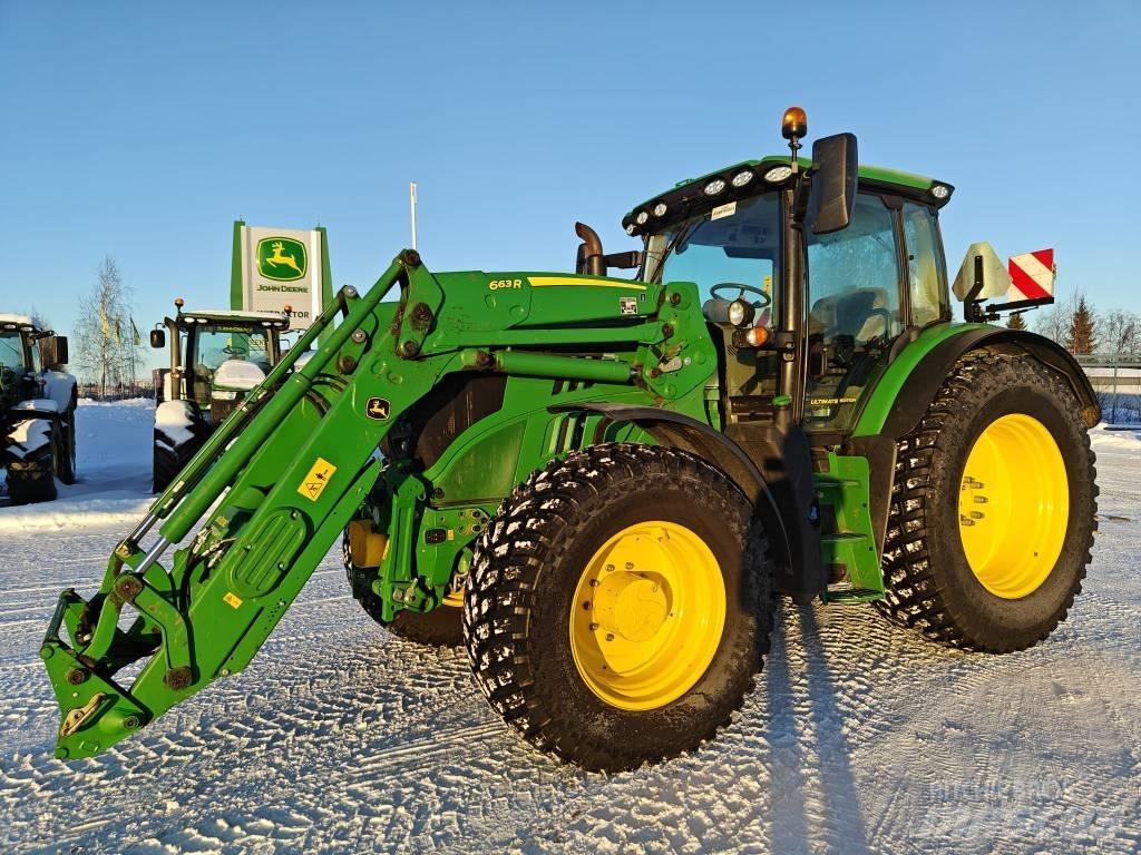 John Deere 6155R Traktorji