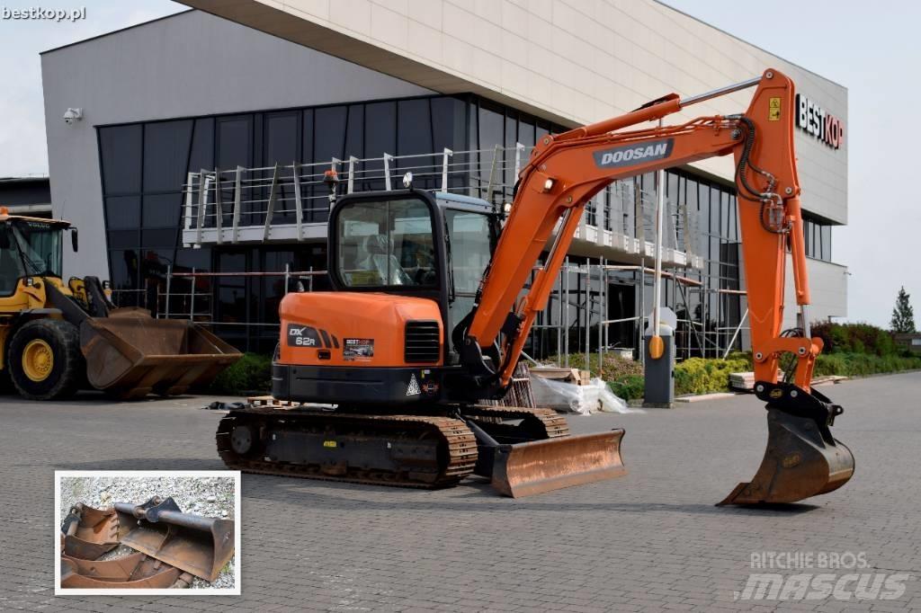 Doosan DX 62 R-3 Mini bagri <7t