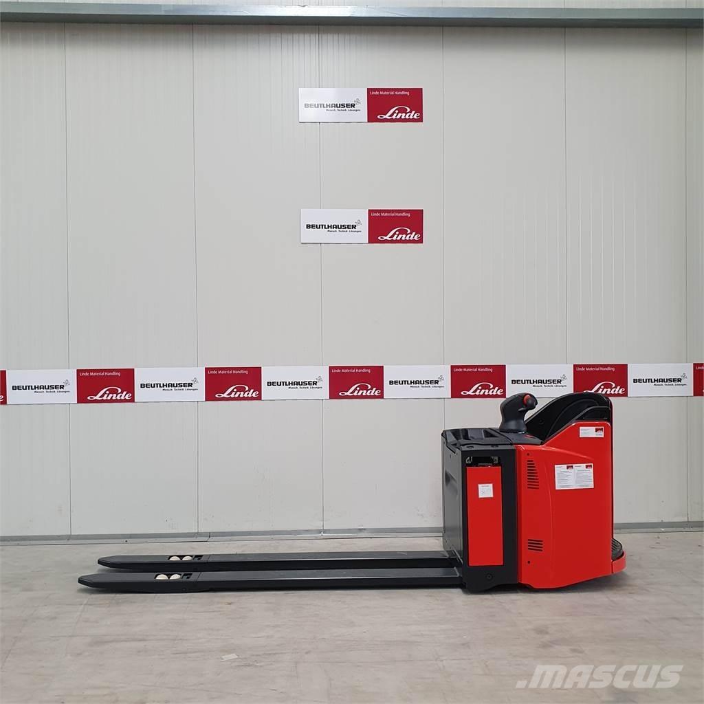 Linde T20SP lang Ročni električni viličar
