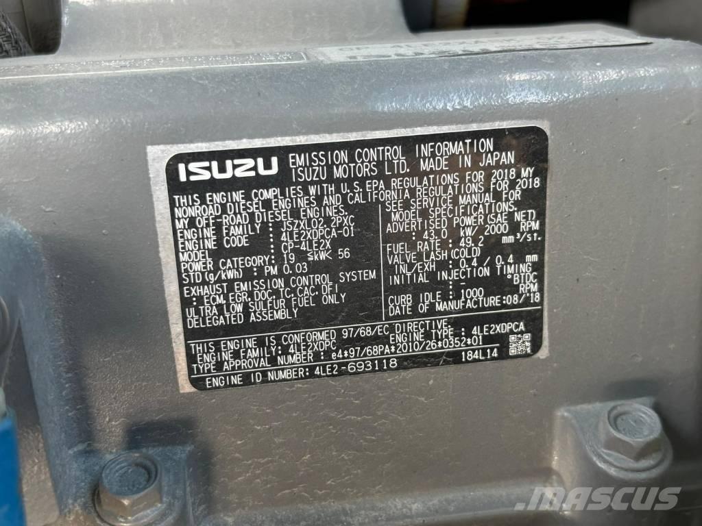 Kobelco SK 75 SR-3E Midi bagri 7t – 12t
