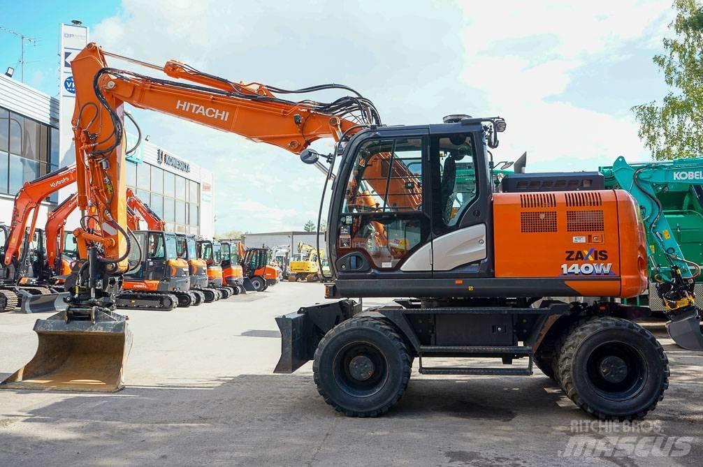 Hitachi ZX 140 W-6 Bagri na kolesih