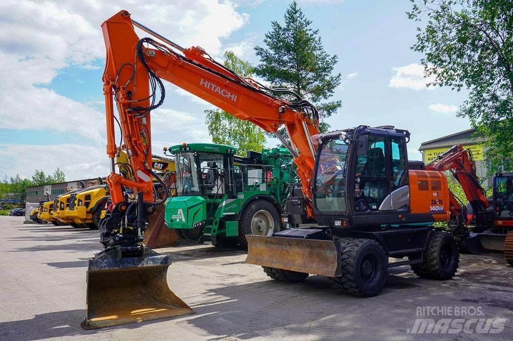 Hitachi ZX 140 W-6 Bagri na kolesih