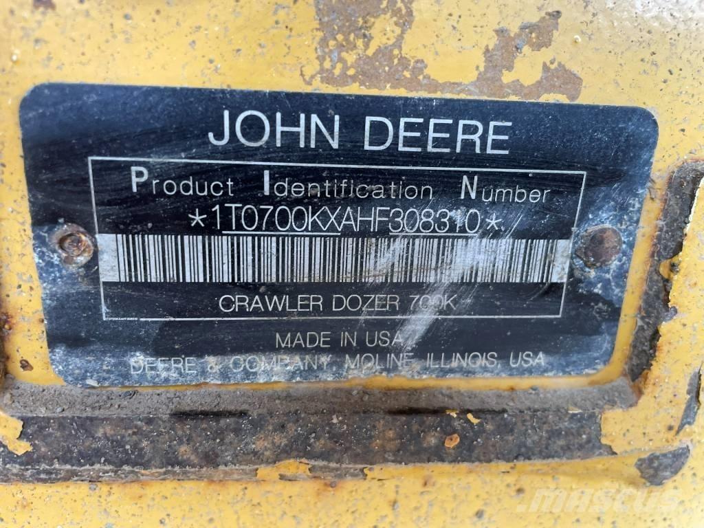 John Deere 700 KLGP Buldožerji goseničarji