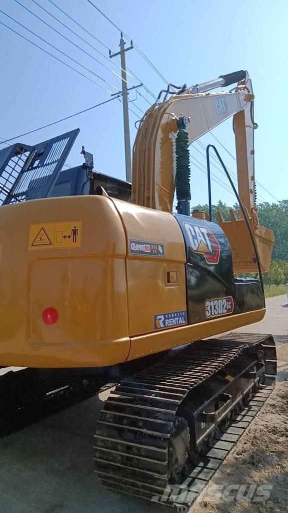CAT 313 D Bagri na kolesih