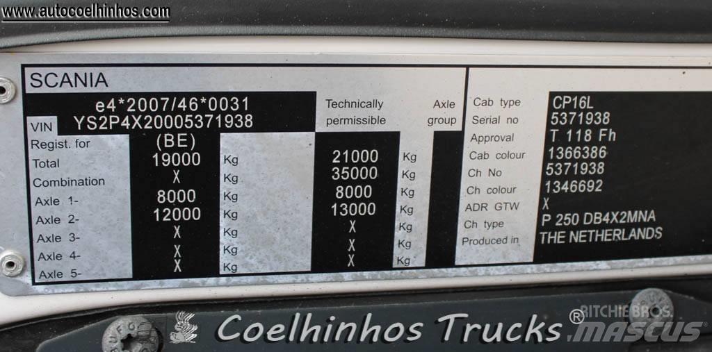 Scania P 250 Tovornjaki zabojniki