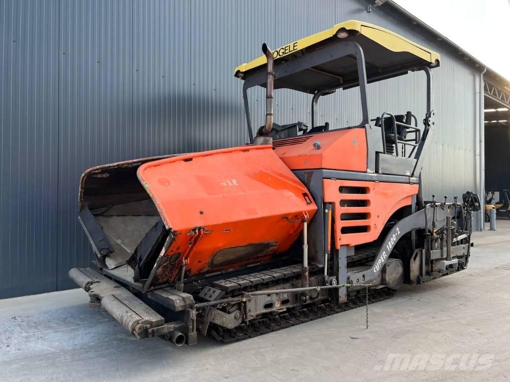 Vögele SUPER 1800-2 Asfaltni finišerji