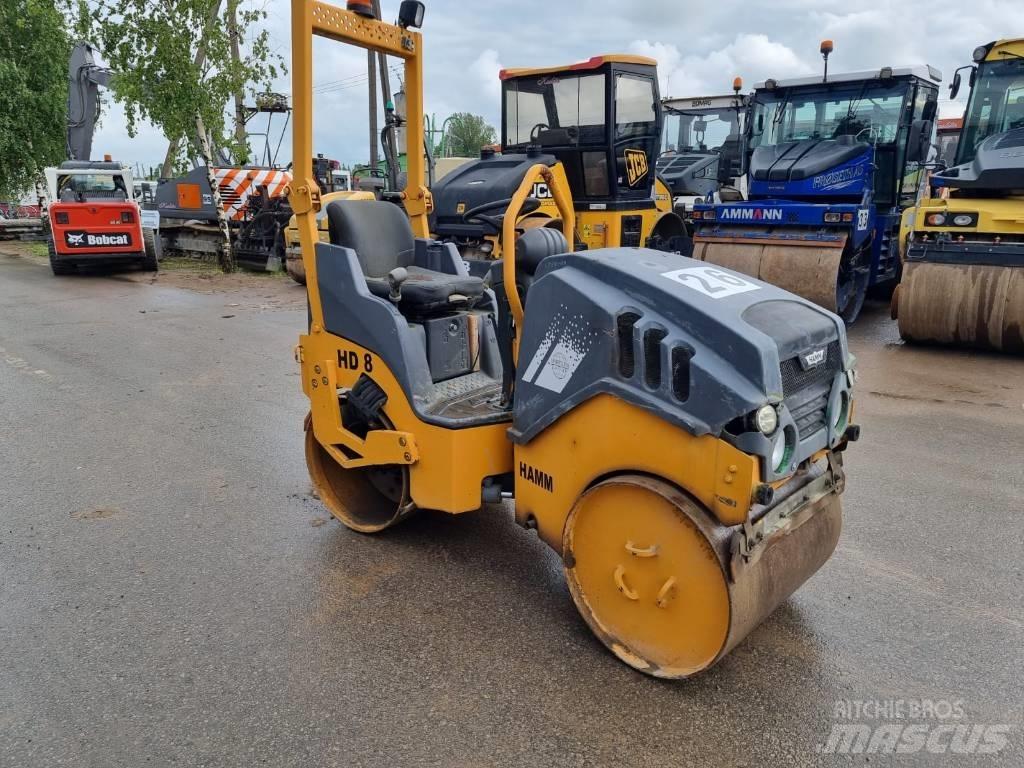 Hamm HD8 CW Dvojni valjarji