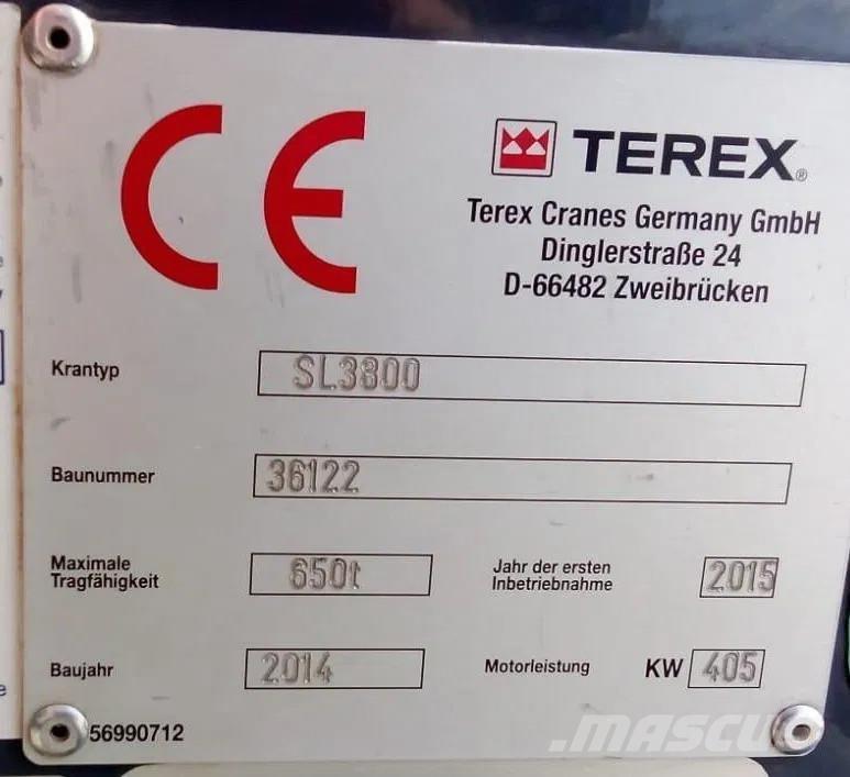 Terex SL 3800 Dvigala na gosenicah