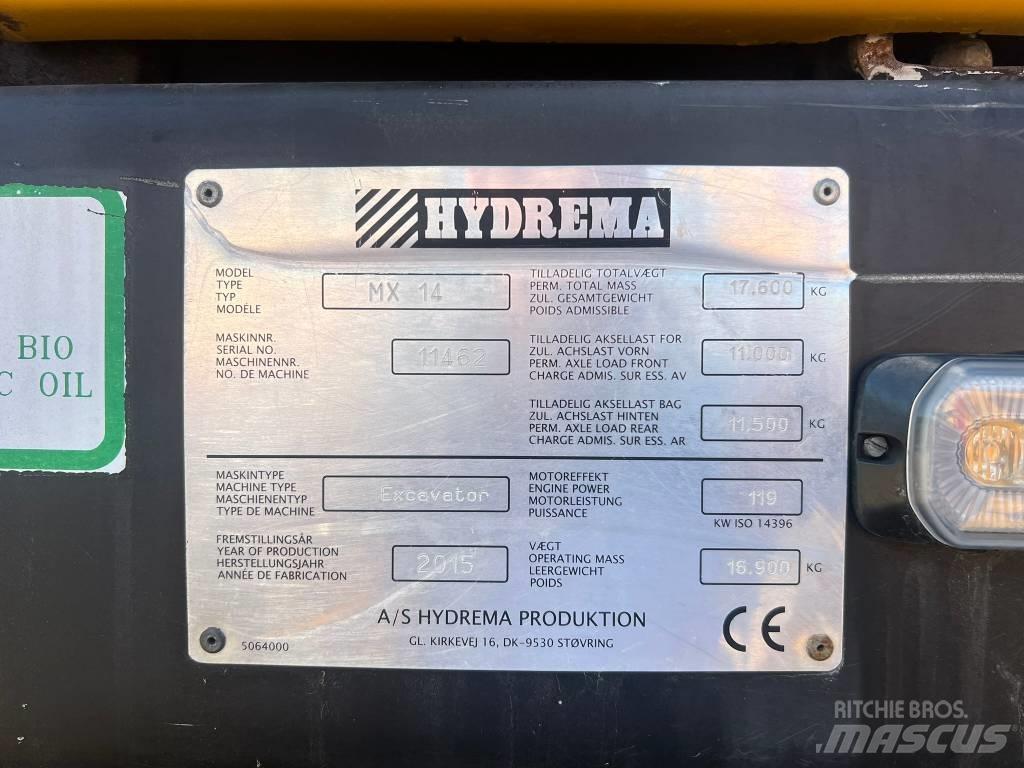 Hydrema MX14 Bagri na kolesih