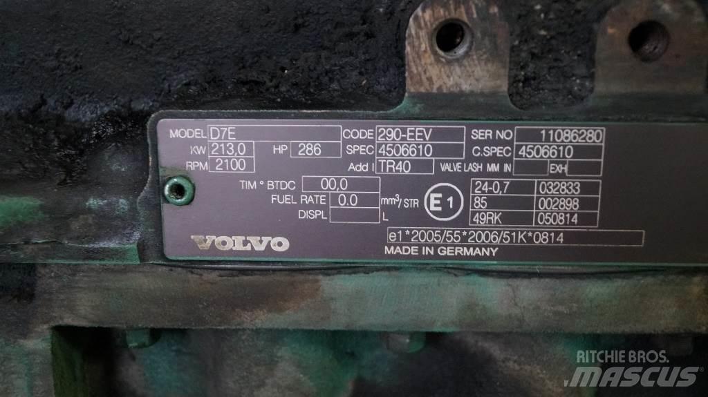 Volvo D7E USED Motorji