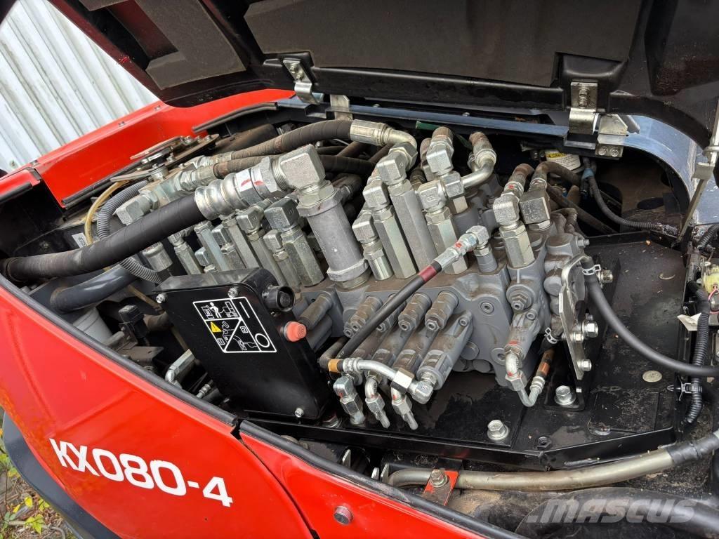 Kubota KX 080-4 Midi bagri 7t – 12t