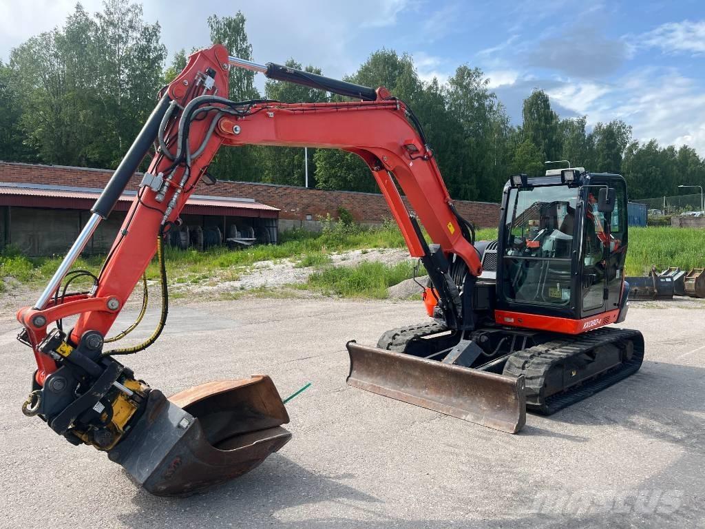 Kubota KX 080-4 Midi bagri 7t – 12t