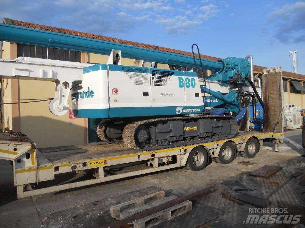 Casagrande B 80 Stroji za zabijanje stebrov - pilotov
