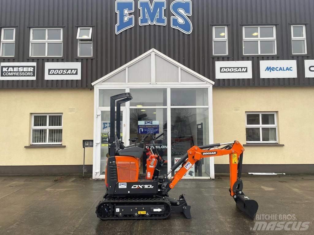 Doosan DX 10 Z Mini bagri <7t
