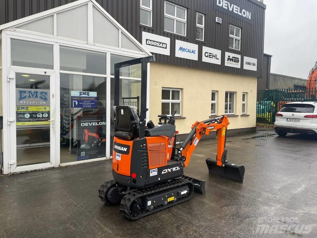 Doosan DX 10 Z Mini bagri <7t