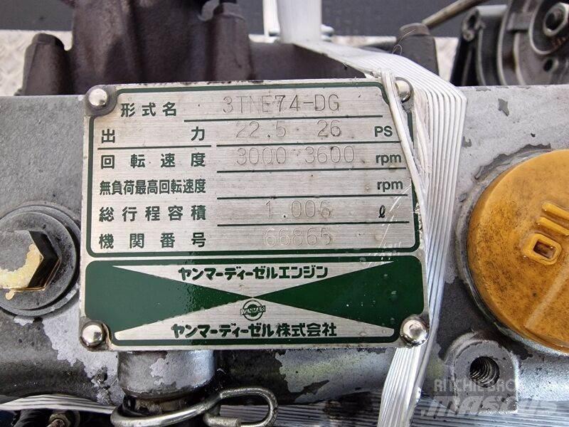 Yanmar 3TNE74-DG Motorji