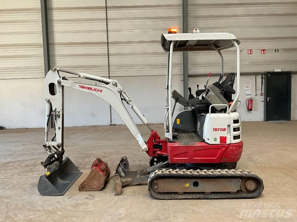 Takeuchi TB 215 R Mini bagri <7t