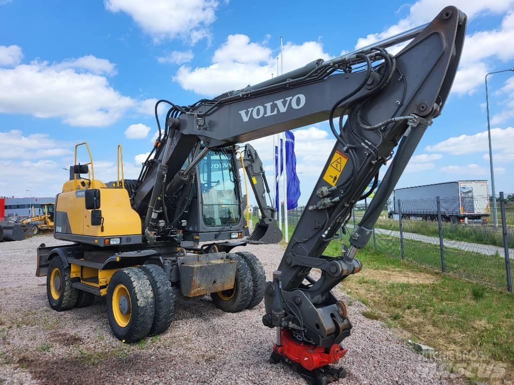 Volvo EW 160 D Bagri na kolesih