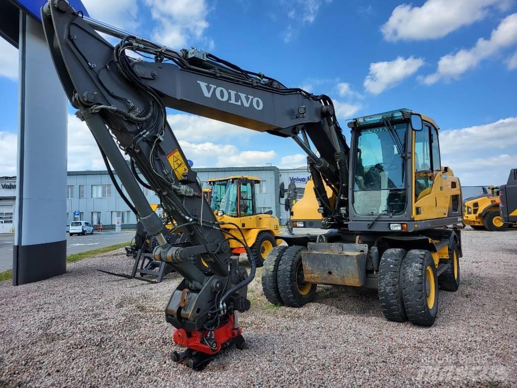 Volvo EW 160 D Bagri na kolesih