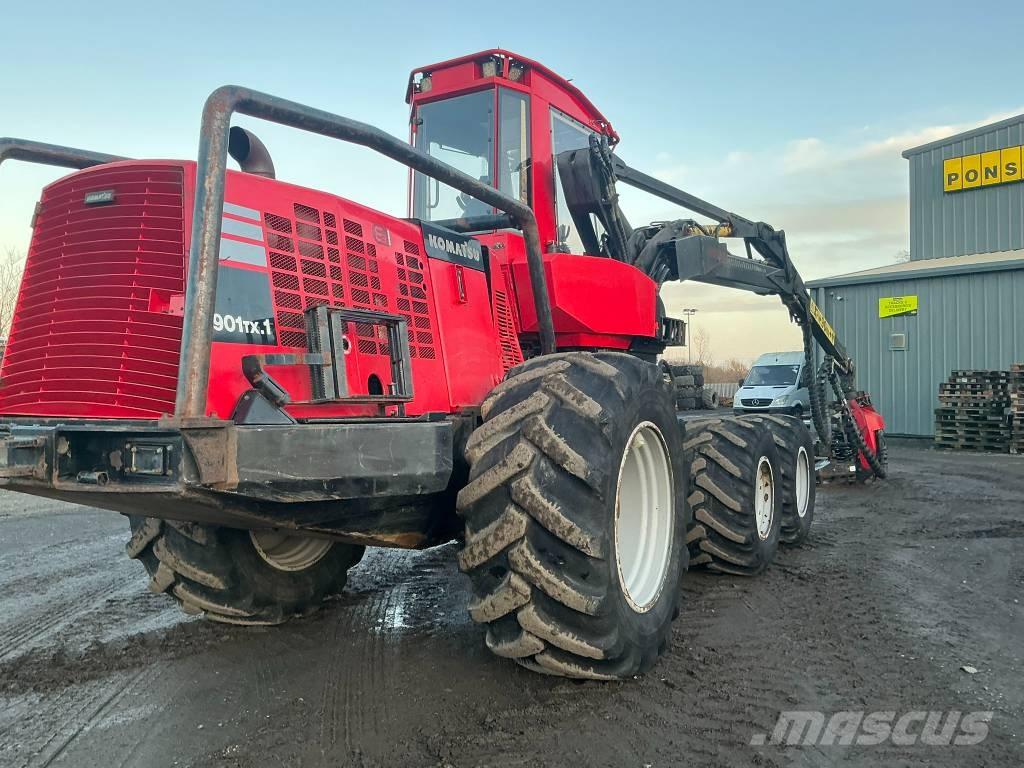 Komatsu 901 TX Harvesterji