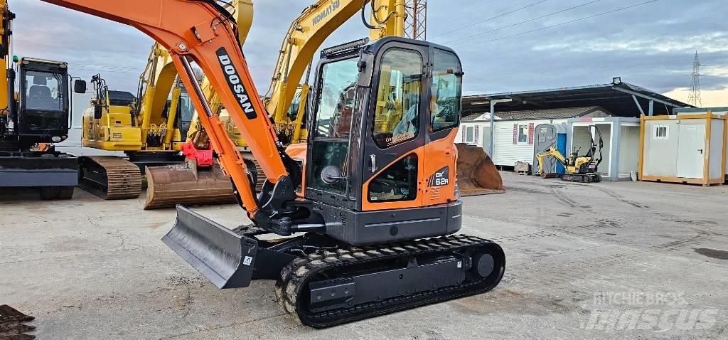 Doosan DX 62 Mini bagri <7t