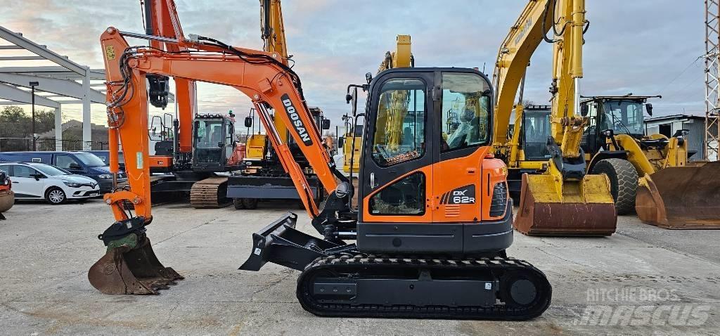 Doosan DX 62 Mini bagri <7t