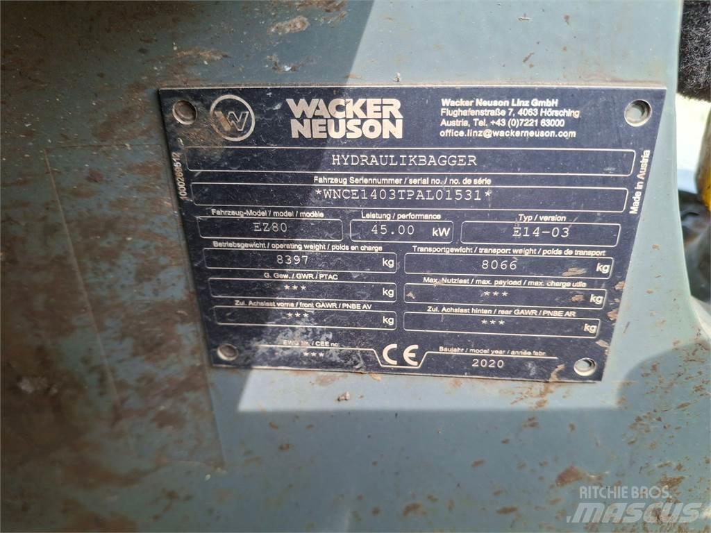 Wacker Neuson EZ80 Bagri goseničarji