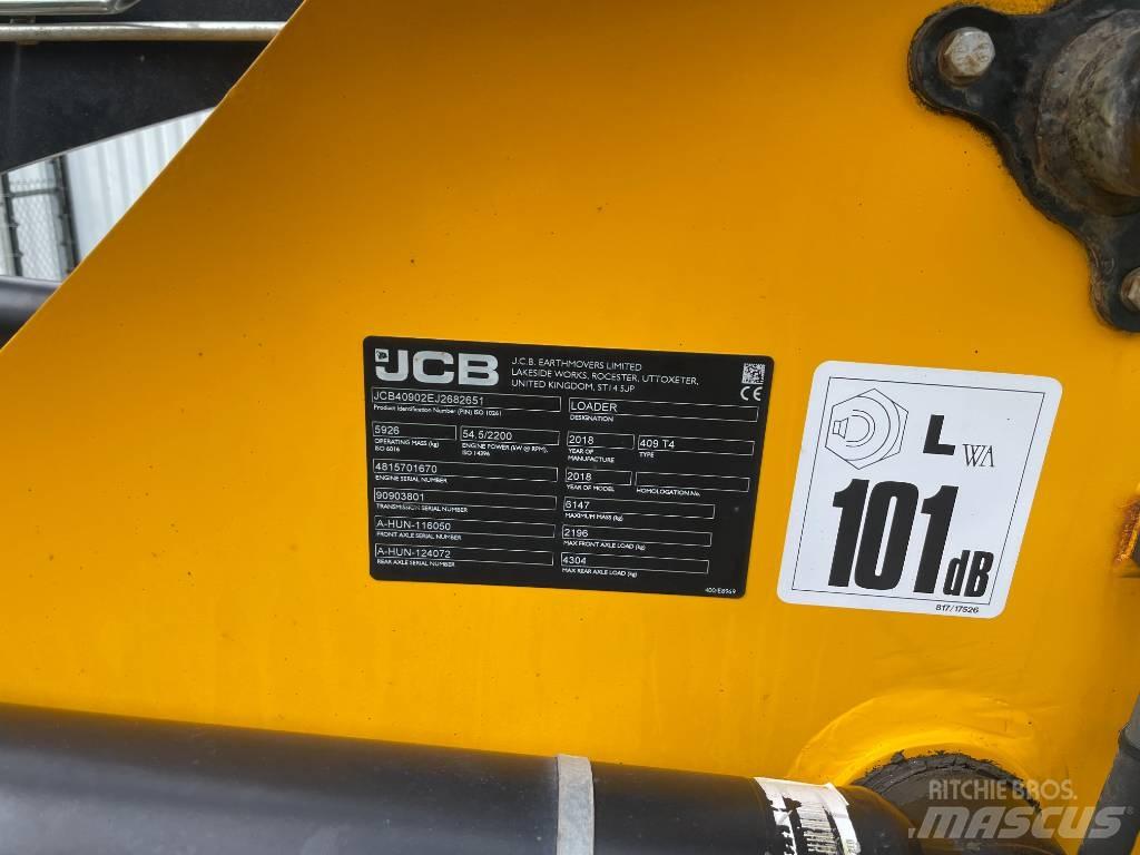 JCB 409 Kolesni nakladalci