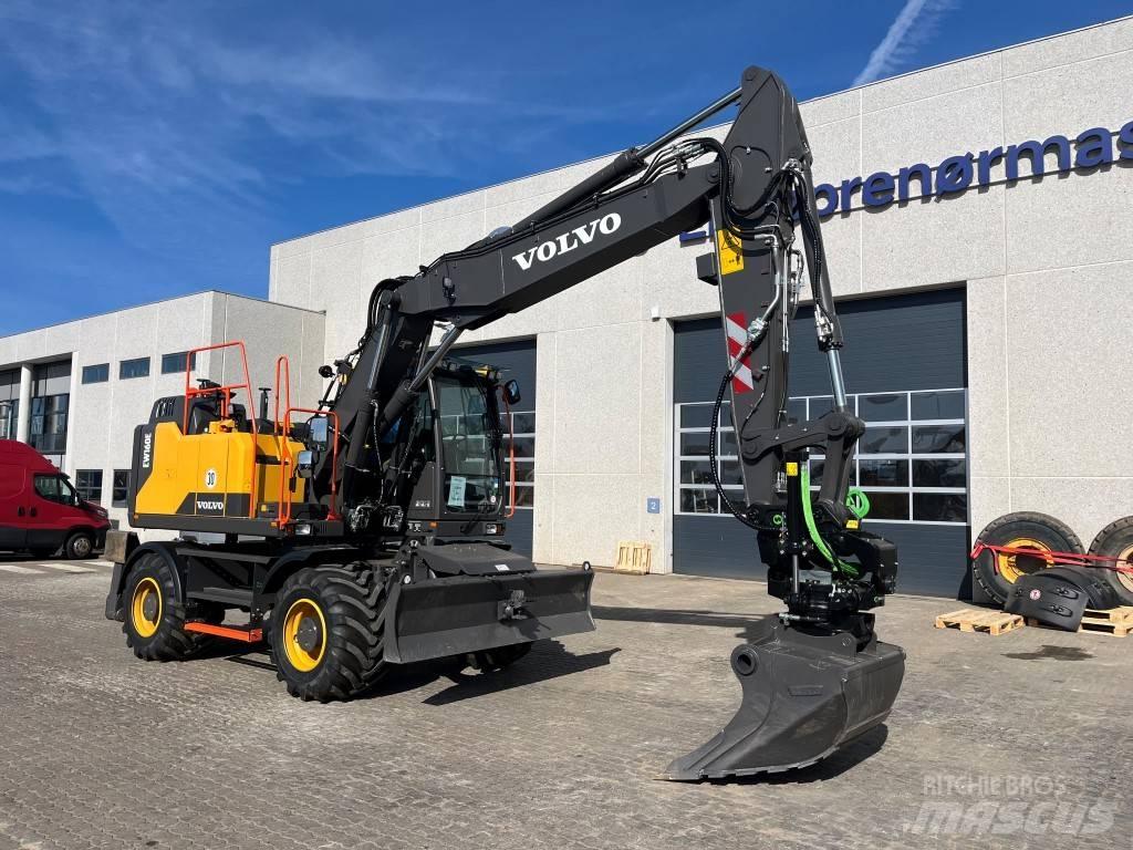 Volvo EW160E Bagri na kolesih