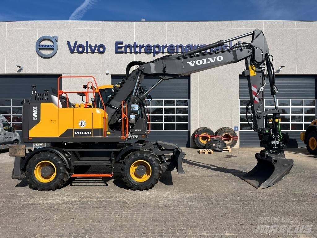 Volvo EW160E Bagri na kolesih