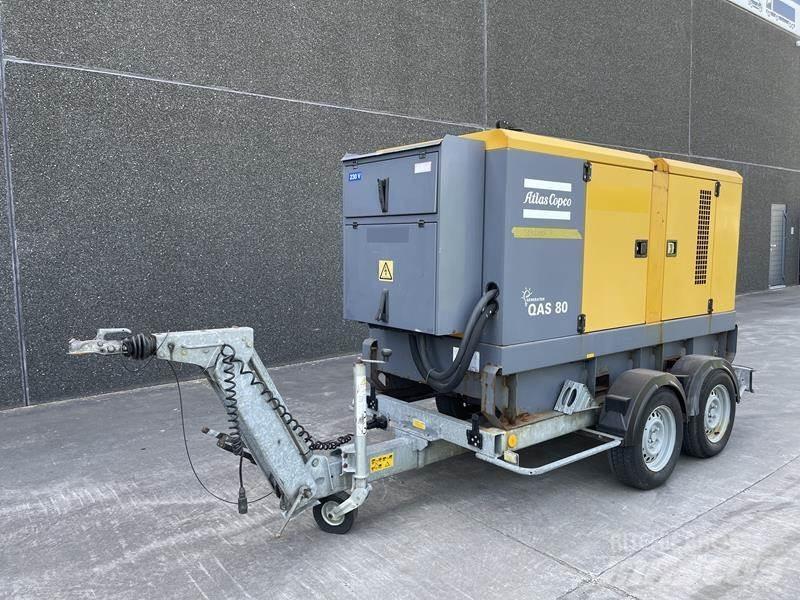 Atlas Copco QAS 80 Dizelski agregati