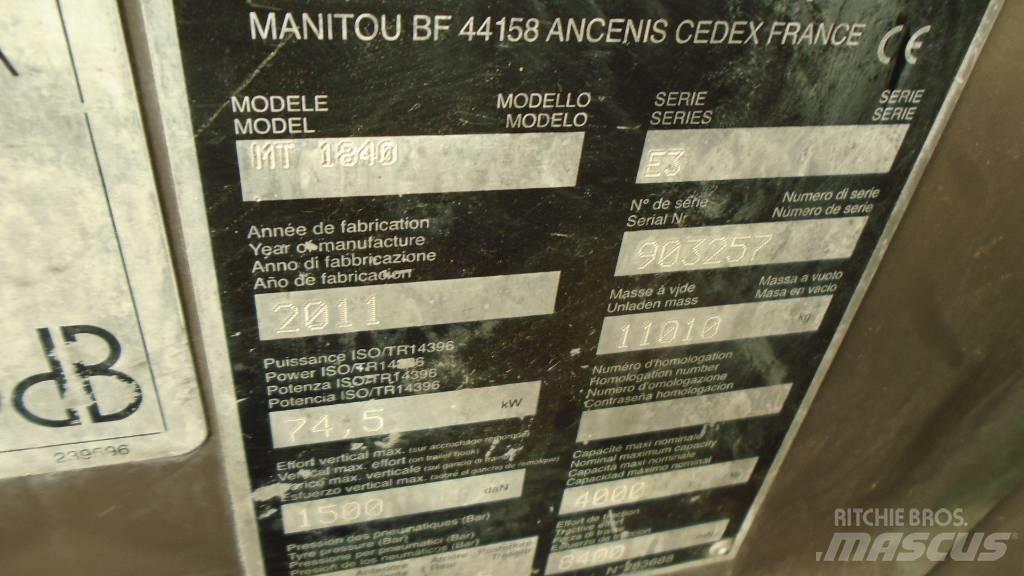 Manitou MT 1840 Teleskopski viličarji